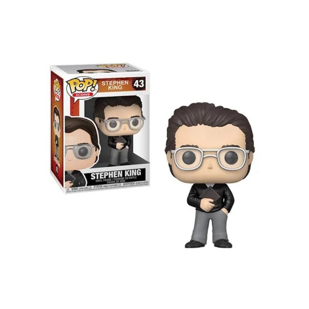 Funko Pop! Stephen King Action Figure One Size Black Grey New In Box
